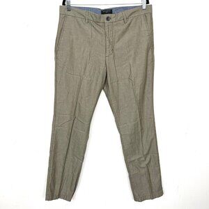 Banana Republic Aiden Fit Pants Men's Size 35x32 Brown Tan